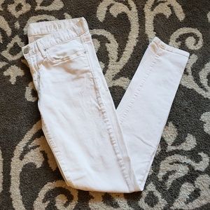 Gap Always Skinny White Denim Jeans